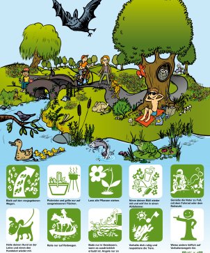 Poster Naturknigge Klein Nur Web