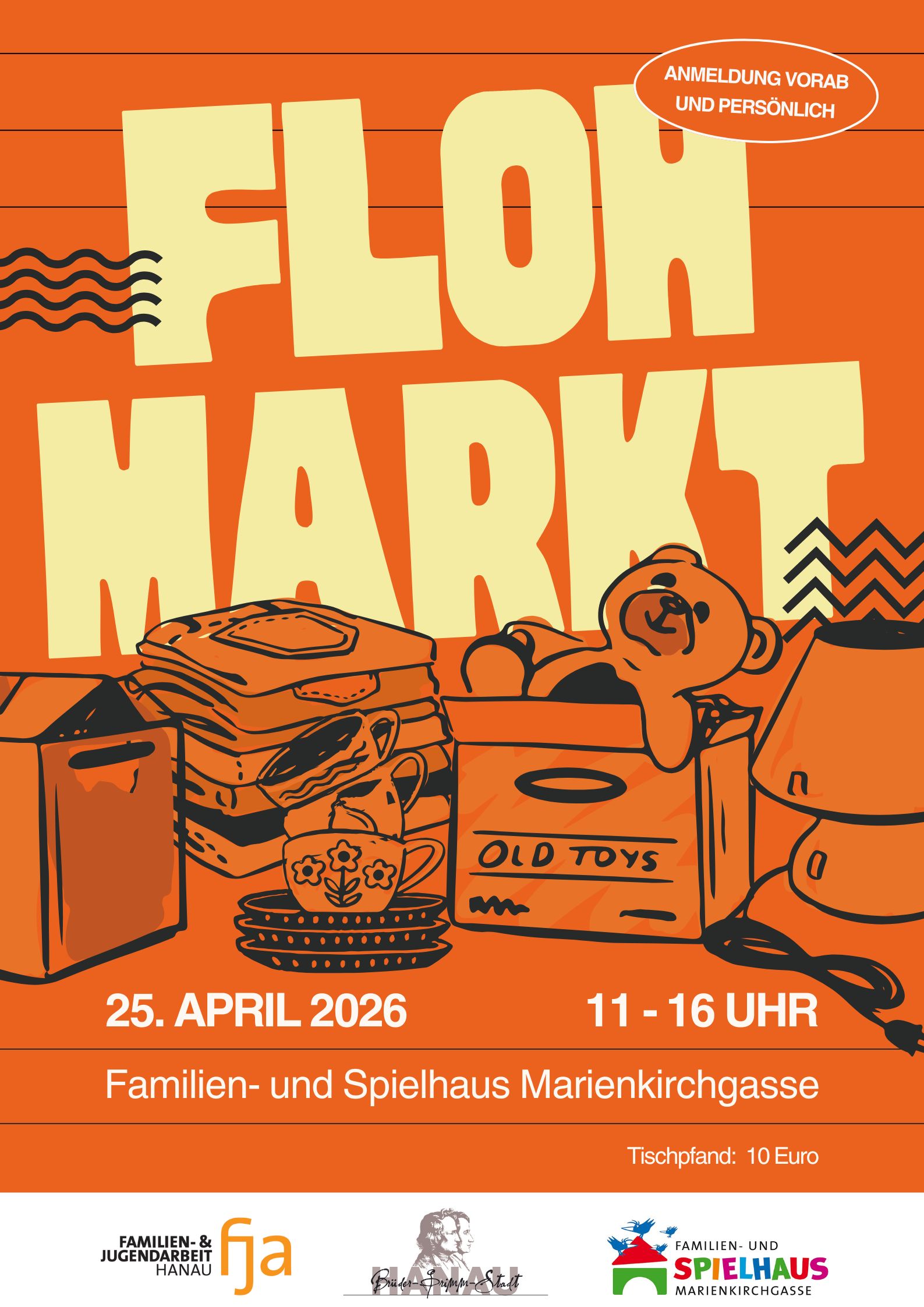 Flyer Flohmarkt Familien- Und Spielhaus Marienkirchgasse